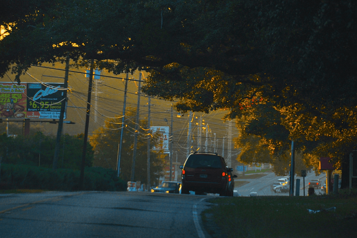 Pollution and the pavement