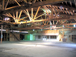 The Copeland Community Arts Center might stand empty, but its potential is clear. High ceilings and spacious design leave plenty of room for CVAC's biggest dreams.